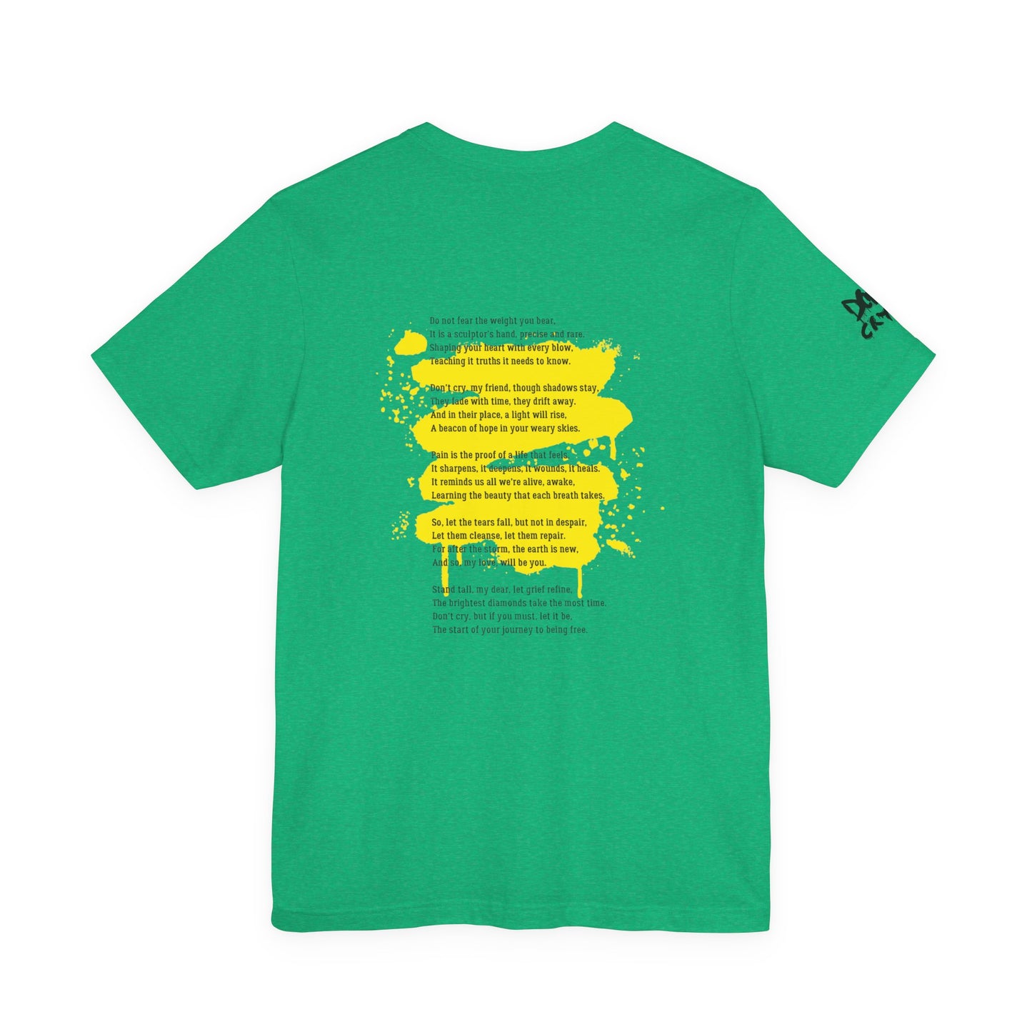 Inspirational Unisex Short Sleeve Tee - Journey to Self-Love & Empowerment