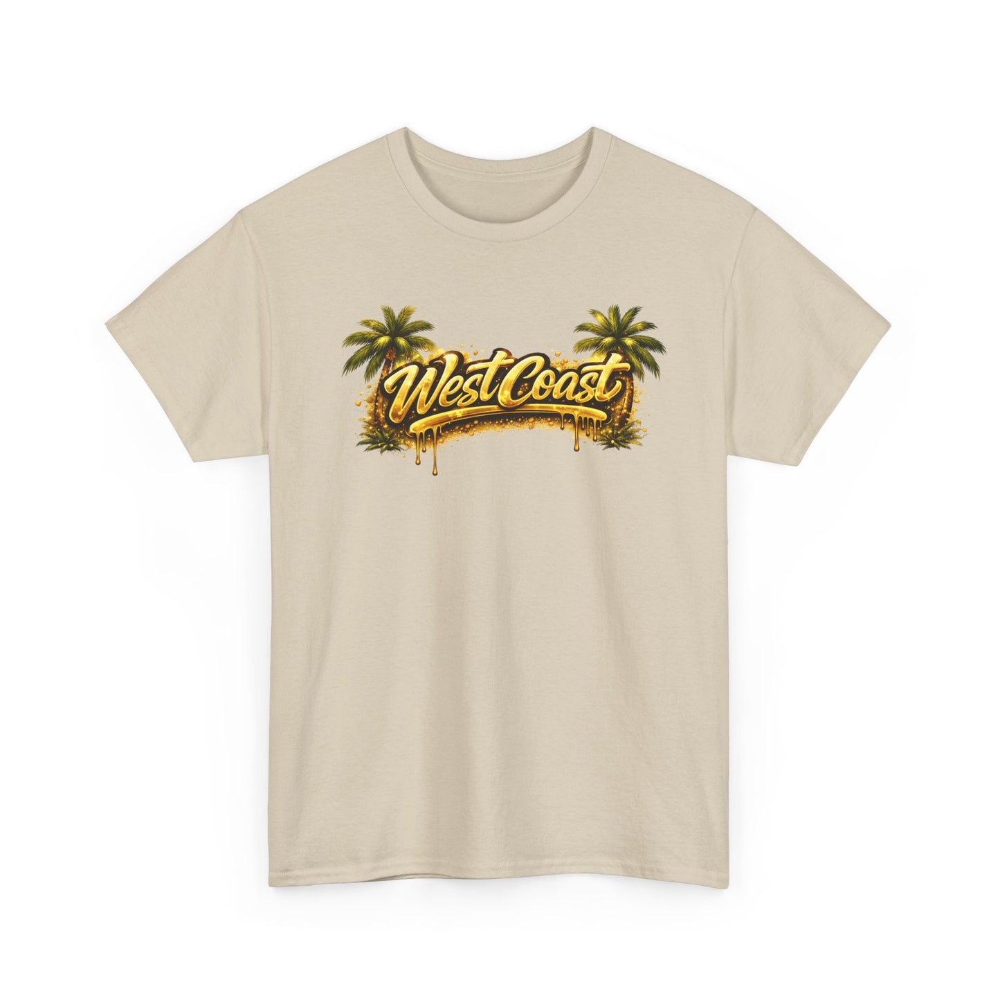 West Coast Palm Tree T-Shirt — Retro Surf Vibe Tee