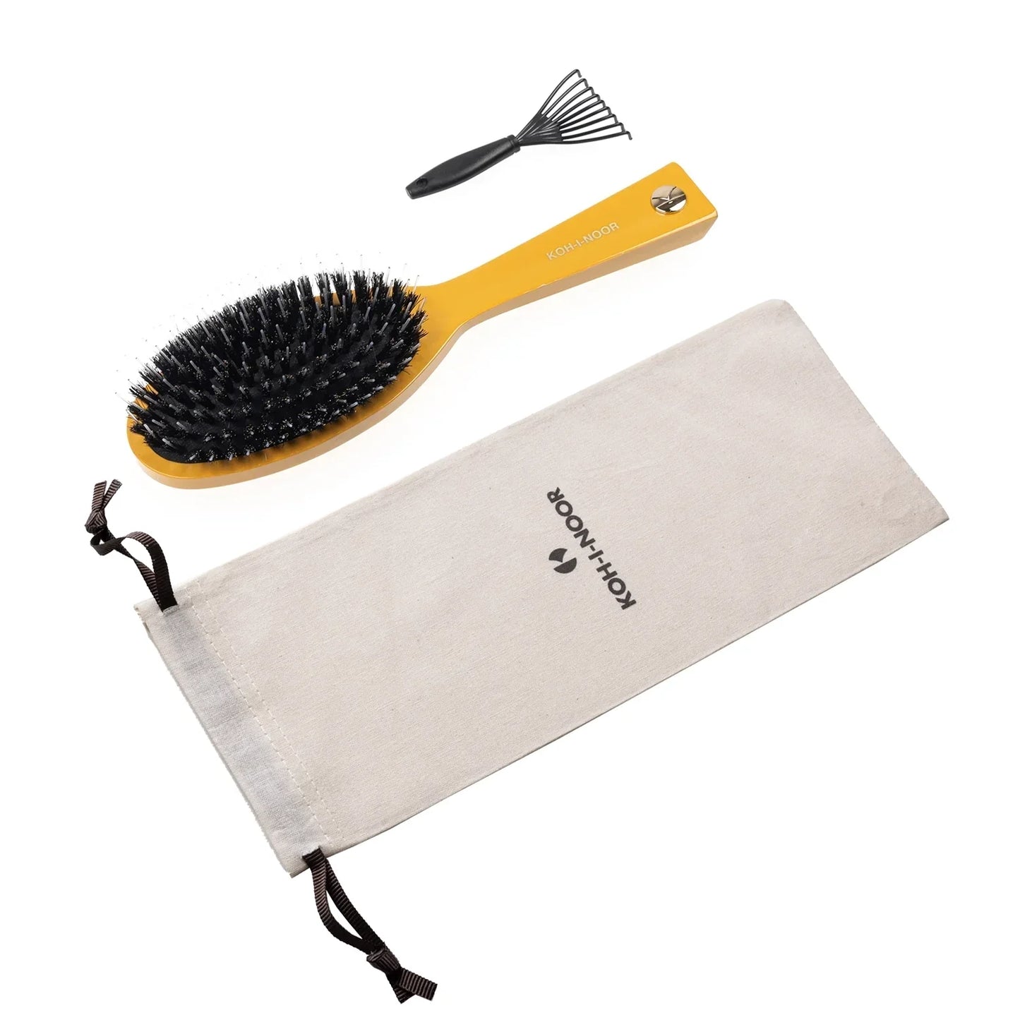Pastel Boar & Nylon Pin Hair Brush - Biodegradable Acetate in 6 Colors-5