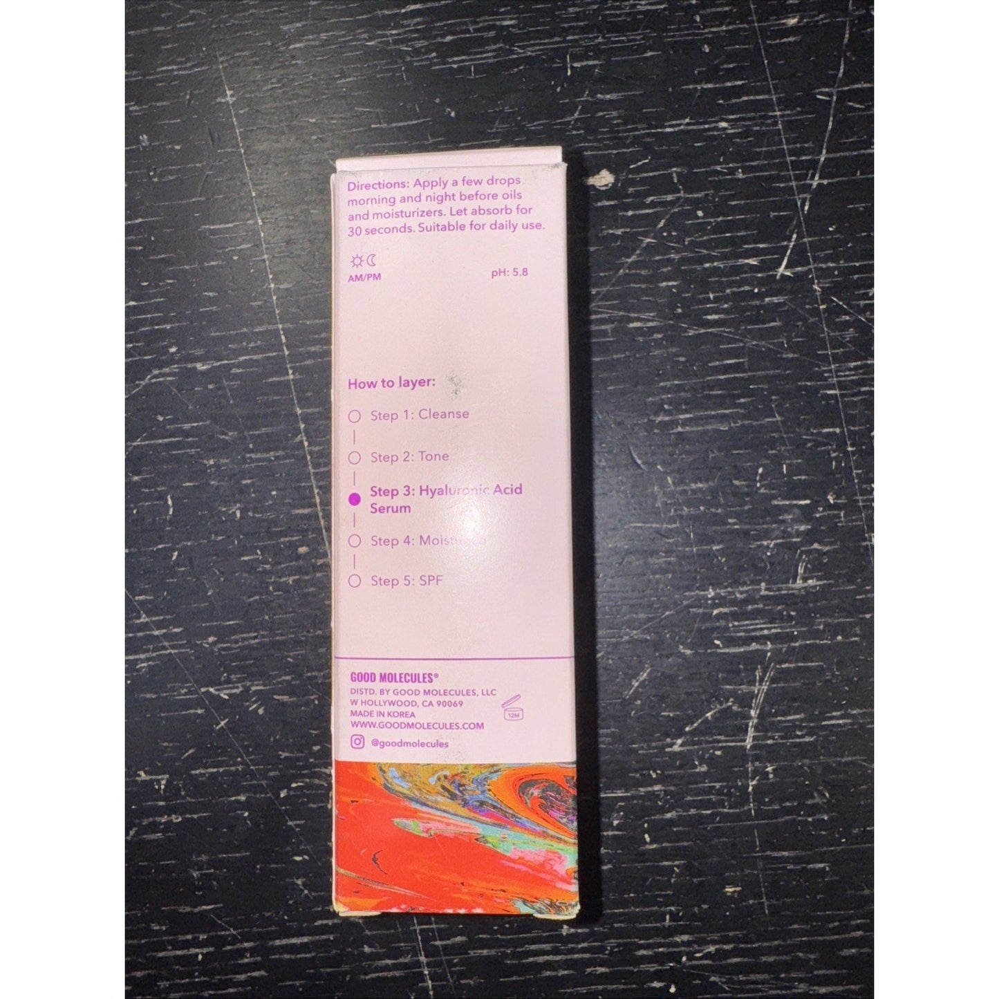 Good Molecules Hyaluronic Acid Serum - 2.53 fl oz - Brand New