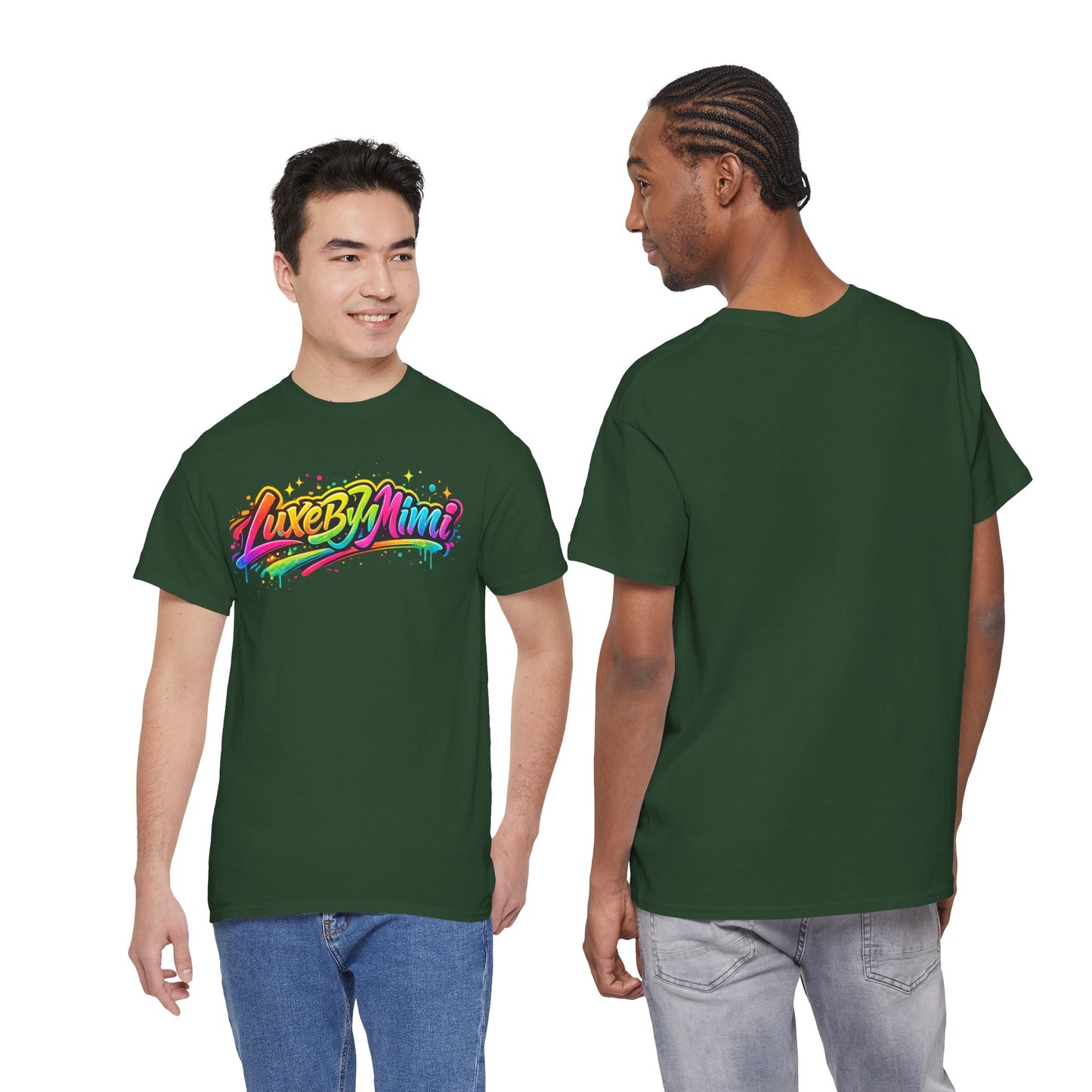 Graffiti Logo T-Shirt — 'Luxe By Mimi' Brand Colorful Streetwear Tee