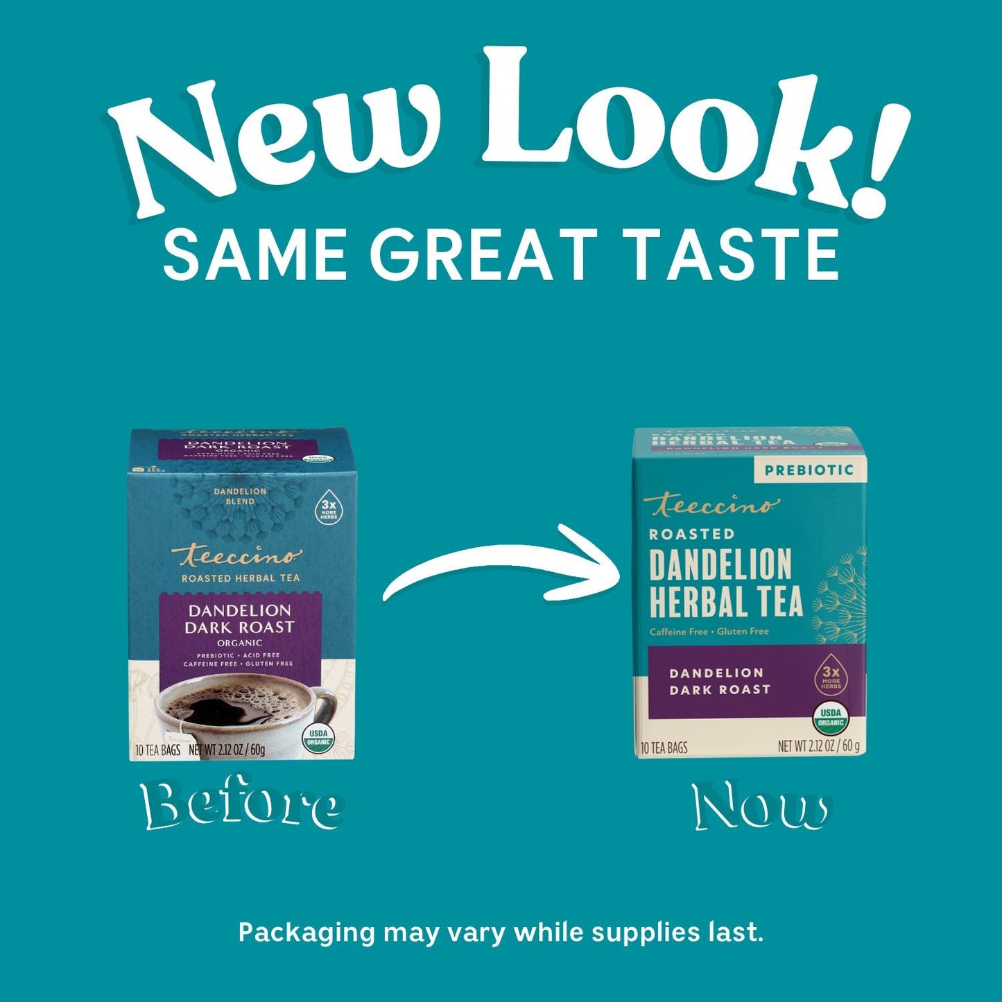 Dandelion Dark Roast Herbal Tea