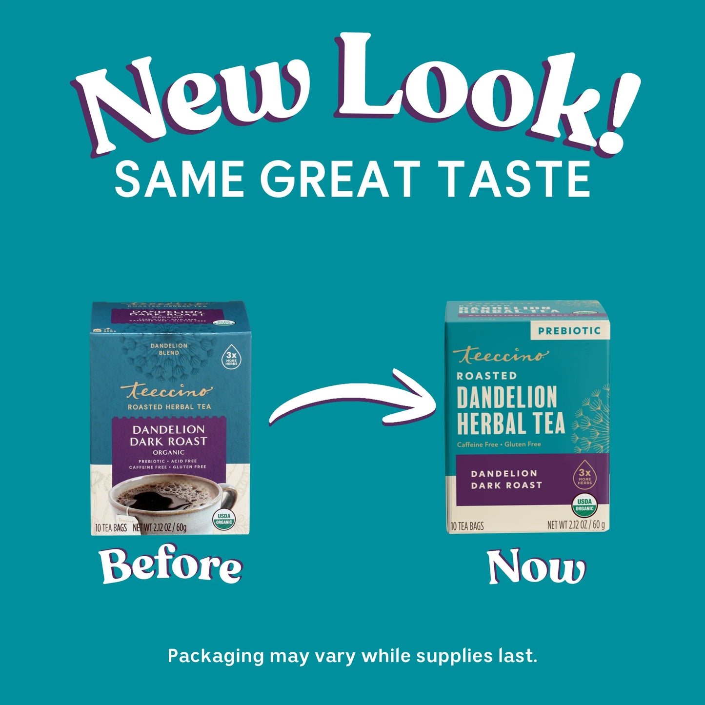 Dandelion Dark Roast Herbal Tea