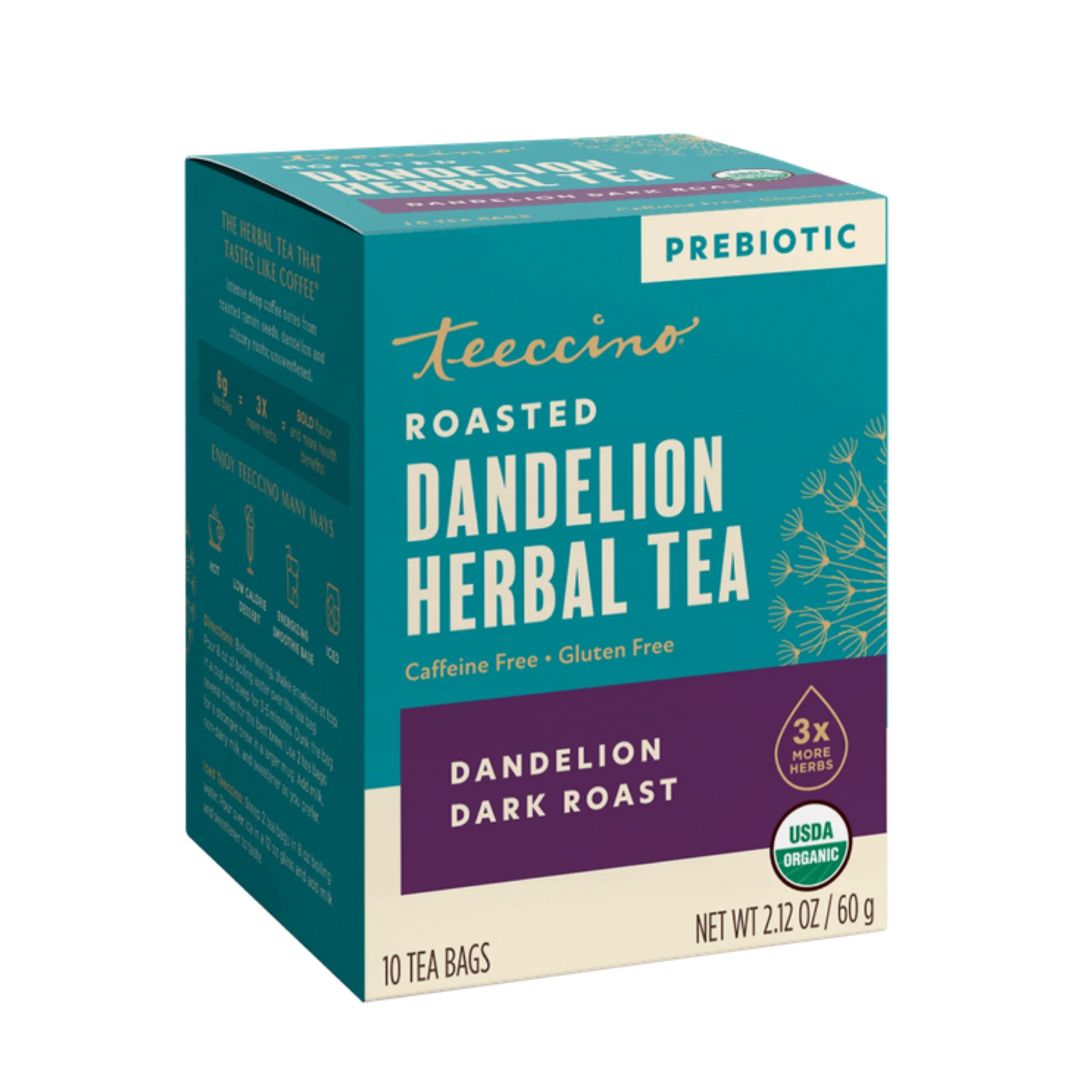 Dandelion Dark Roast Herbal Tea