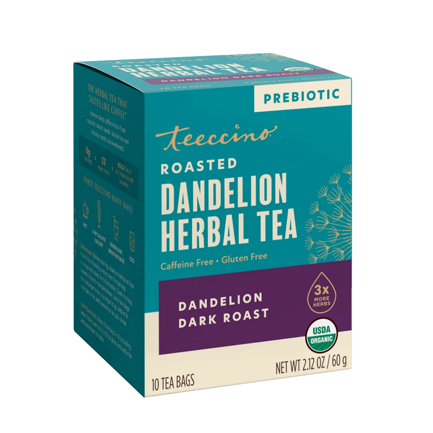 Dandelion Dark Roast Herbal Tea
