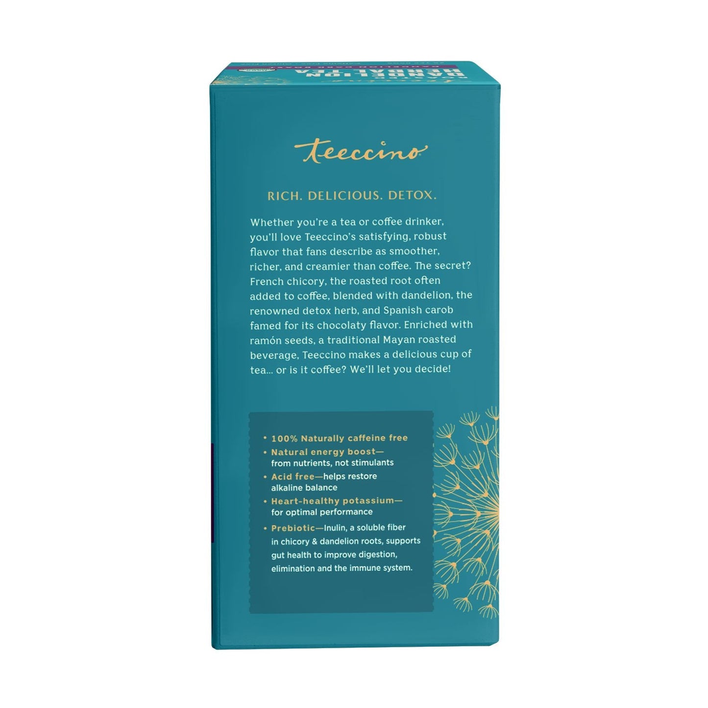 Dandelion Dark Roast Herbal Tea