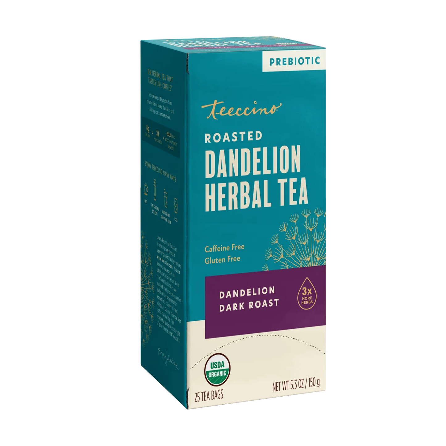 Dandelion Dark Roast Herbal Tea