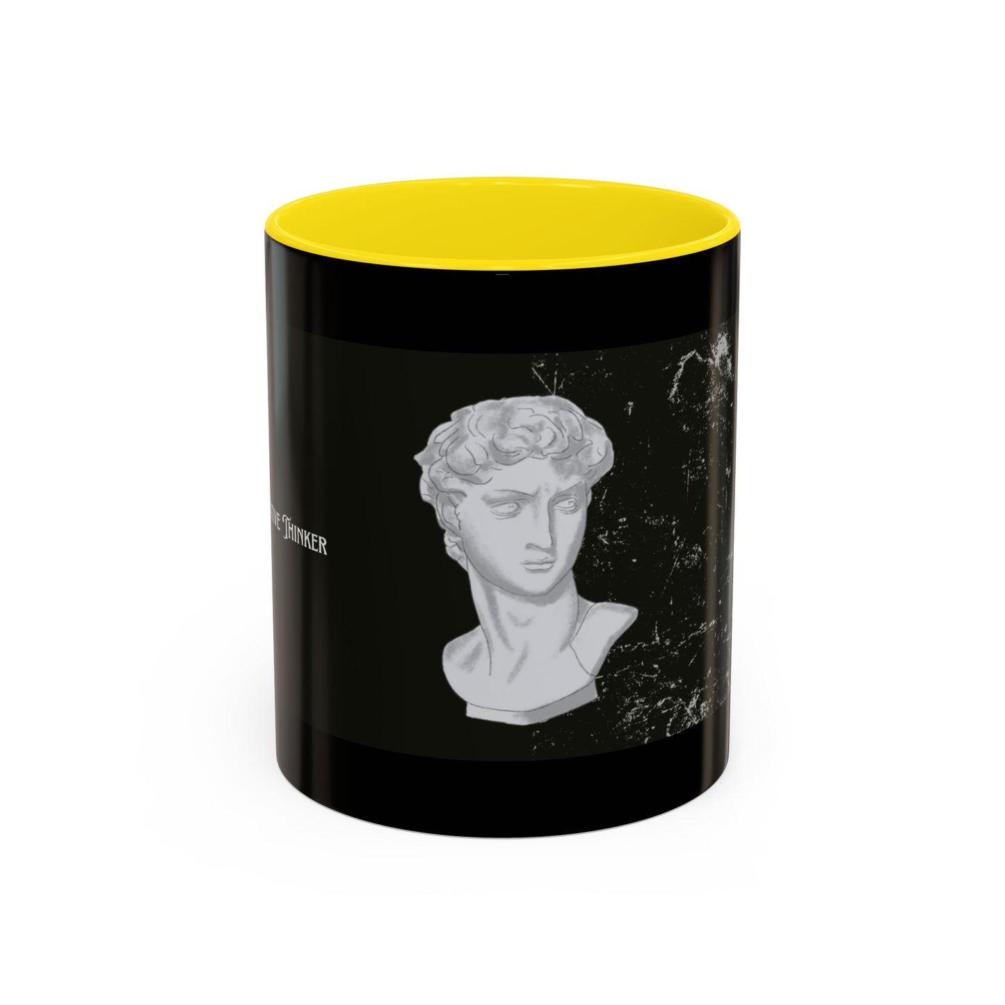 Innovative Thinker Artistic Accent Coffee Mug with Classic Sculpture Design, Unique Gift for Artists, Home Decor, Office Desk Mug, Charismatic Drinkware, [...]