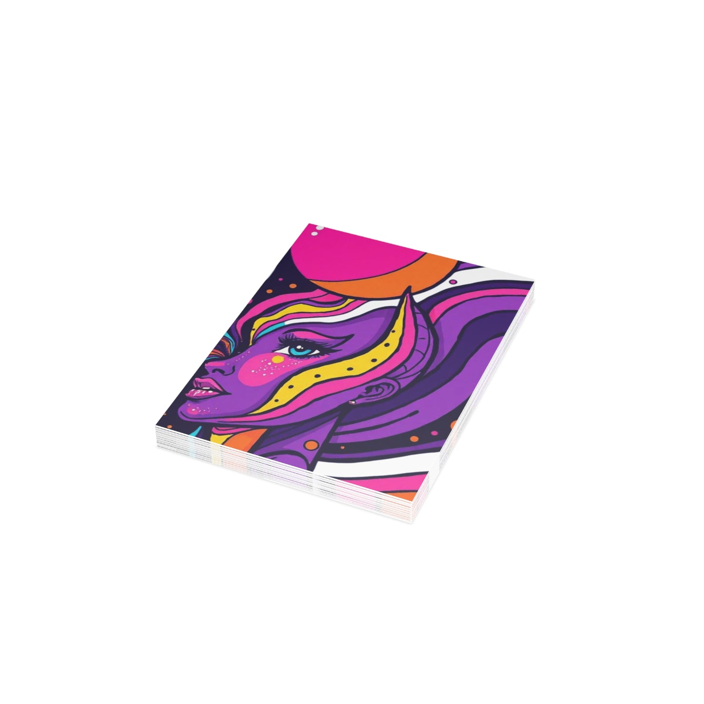 Vibrant Art Greeting Cards - Colorful Abstract Designs for Any Occasion, Art Cards, Fun Stationery, Unique Gift, Invite, Note Cards