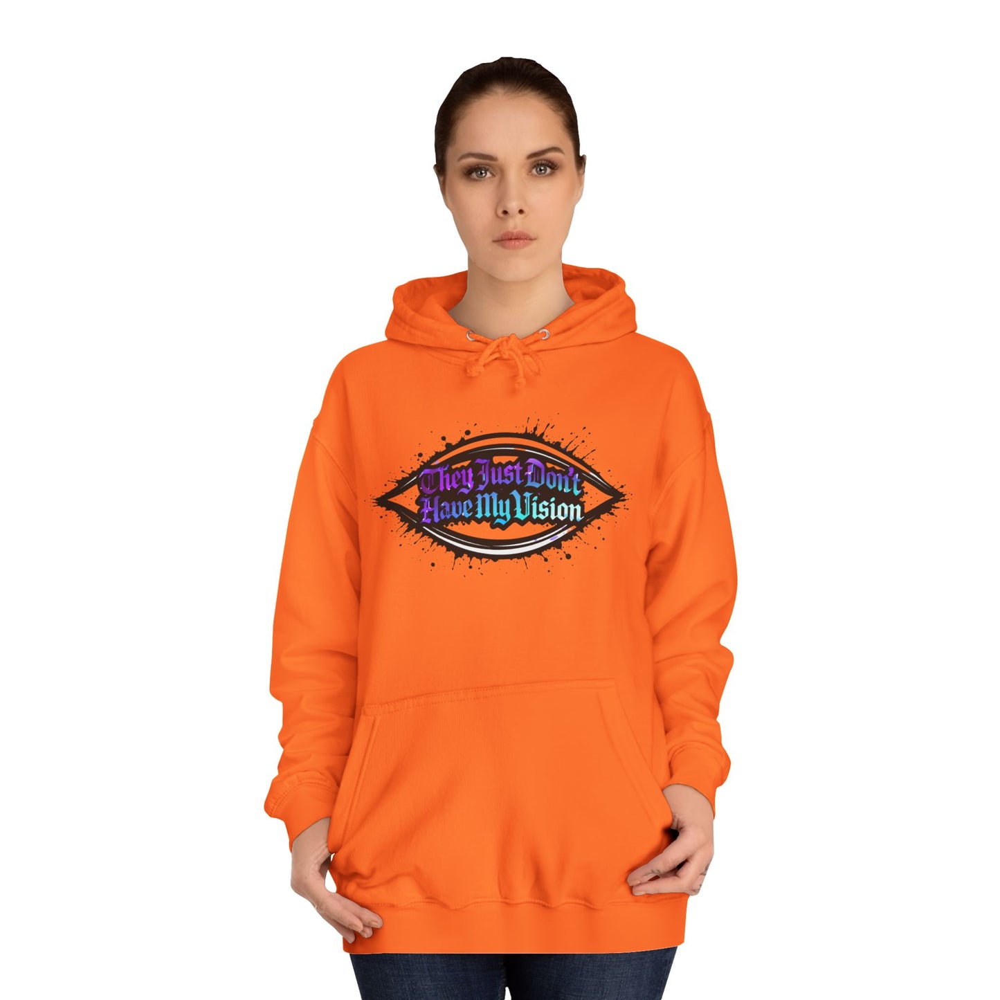 “VISION” Graphic Hoodie — Cosmic Art Pullover