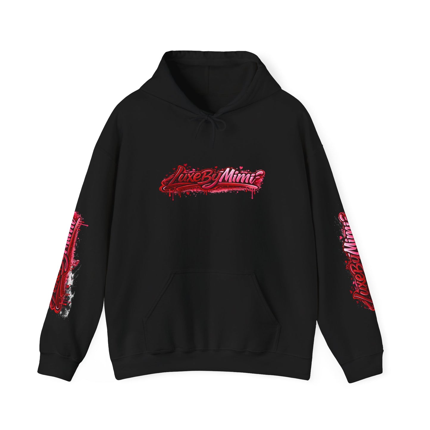 LuxeByMimi Brand Graffiti de Luxe Hoodie — Streetwear Pullover