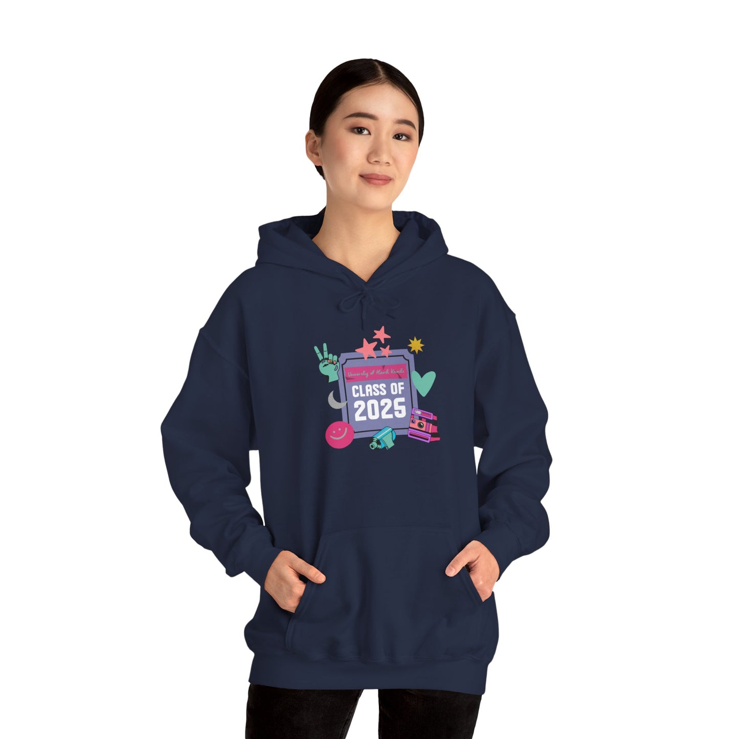 Class of 2025 Graduation Hoodie, Unisex Heavy Blend Hooded Sweatshirt, High School Graduation Gift, Casual Cool Style, College Hoodie