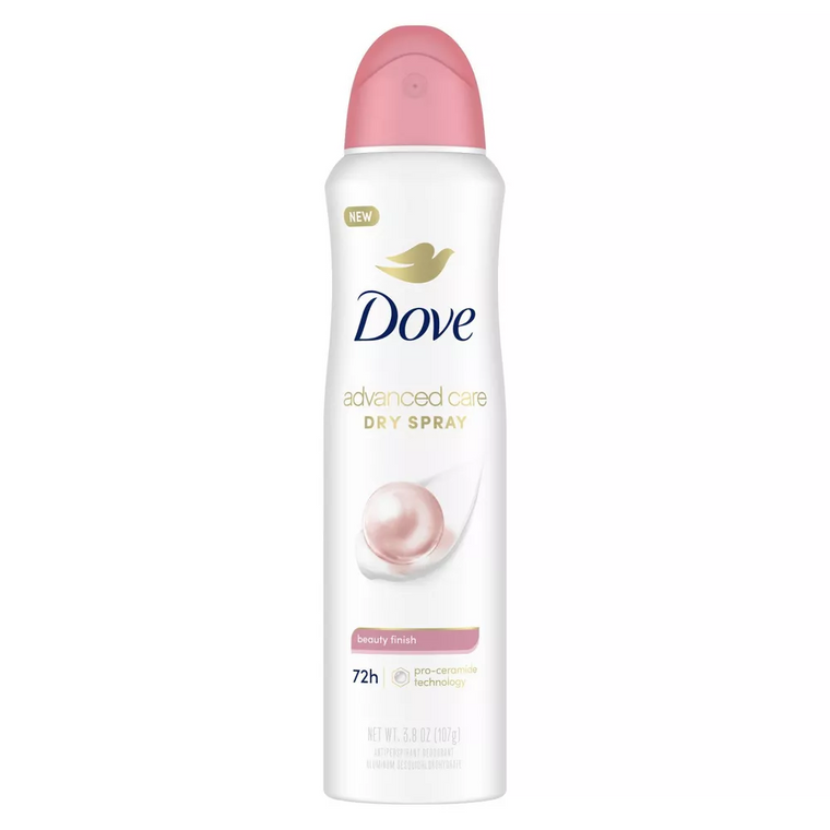 Dove Advanced Care Dry Spray - Beauty Finish - 3.8 oz (107g)