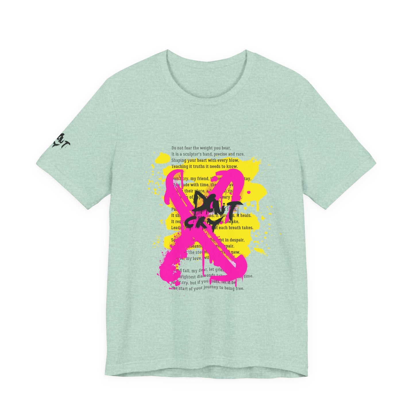 Inspirational Unisex Short Sleeve Tee - Journey to Self-Love & Empowerment