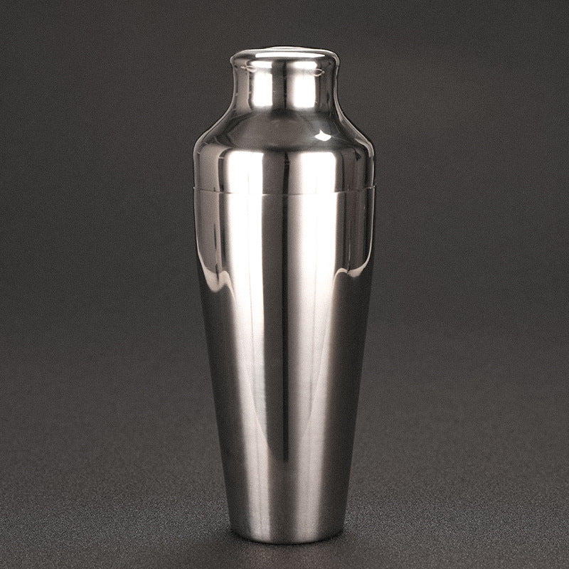 304 Stainless Steel French Two-Section Wine Shaker Shaker Shaker Bar Cocktail Glass Mixing Tool 550ml