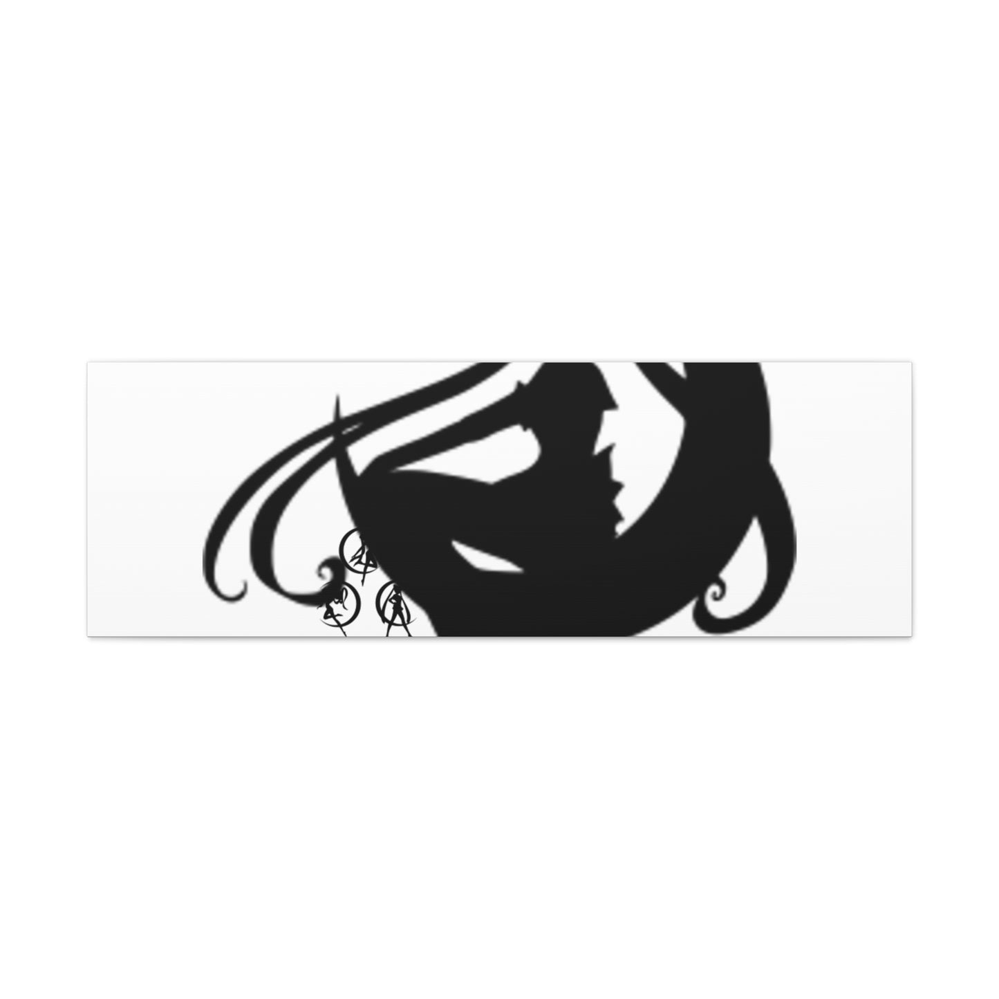 Moonlit Goddess Canvas Art, Modern Wall Decor, Fantasy Home Decor, Boho Aesthetic, Gift for Art Lovers