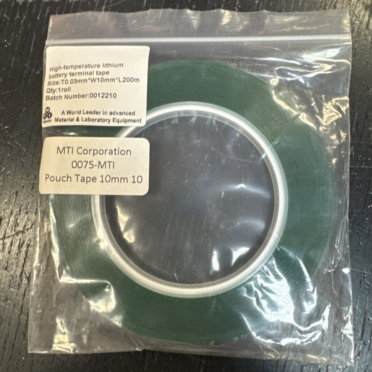 4 Lithium Battery Pouch Tape Lot MSE MTI 3mm 5mm 10mm High Temp New