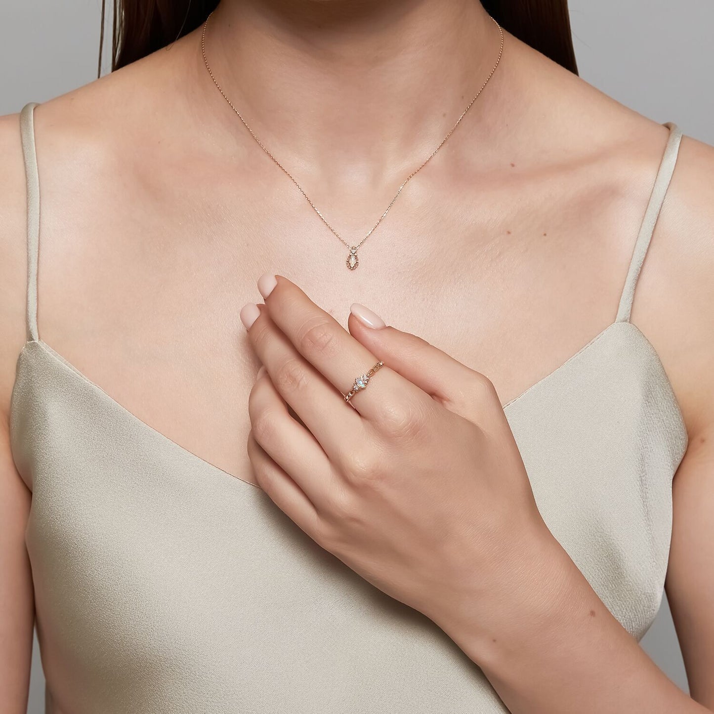 Japanese Vintage Luxury Australian Aussie Silver Plated 14K Gold Necklace