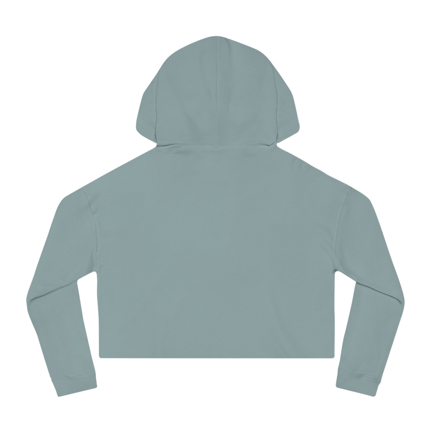 Cropped Hoodie - "Somebody Loves You" Colorful Drip Heart Design