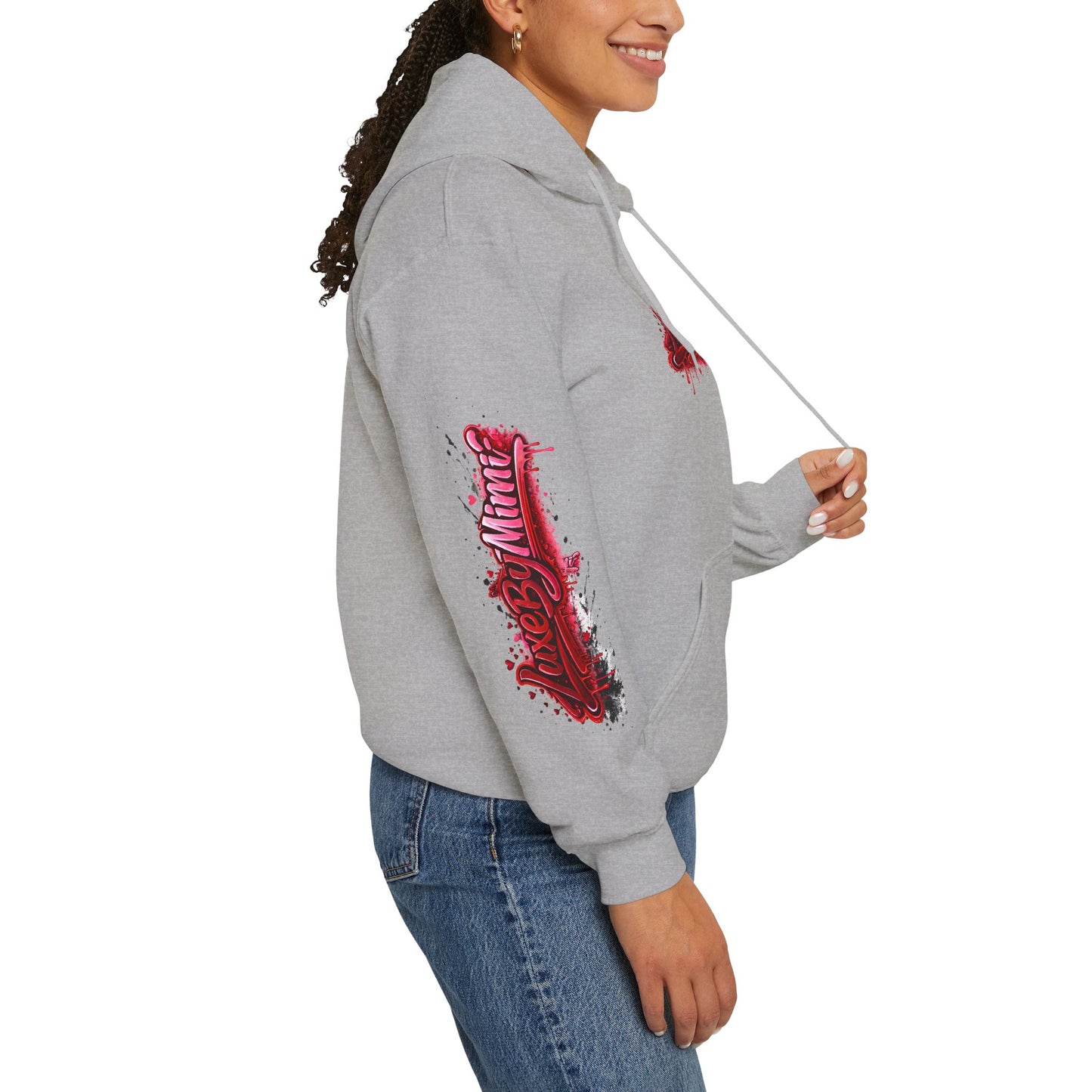 LuxeByMimi Brand Graffiti de Luxe Hoodie — Streetwear Pullover