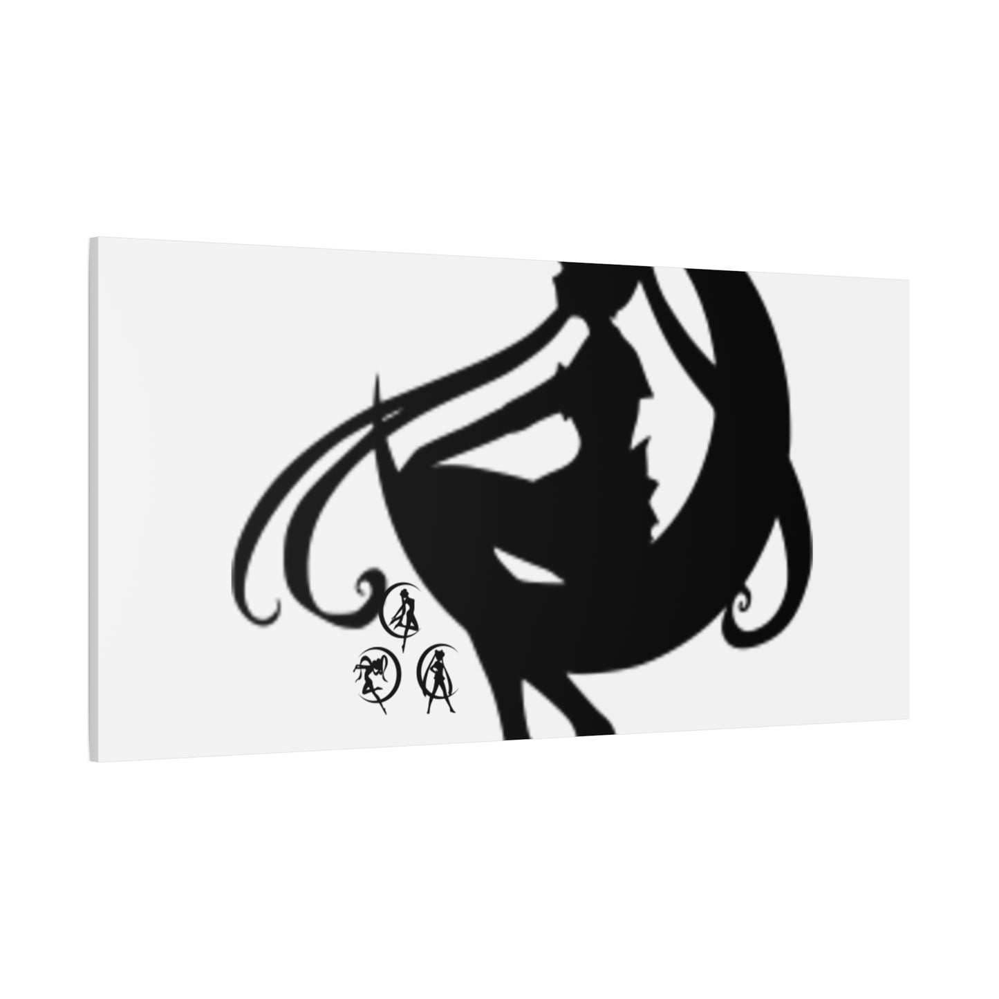 Moonlit Goddess Canvas Art, Modern Wall Decor, Fantasy Home Decor, Boho Aesthetic, Gift for Art Lovers