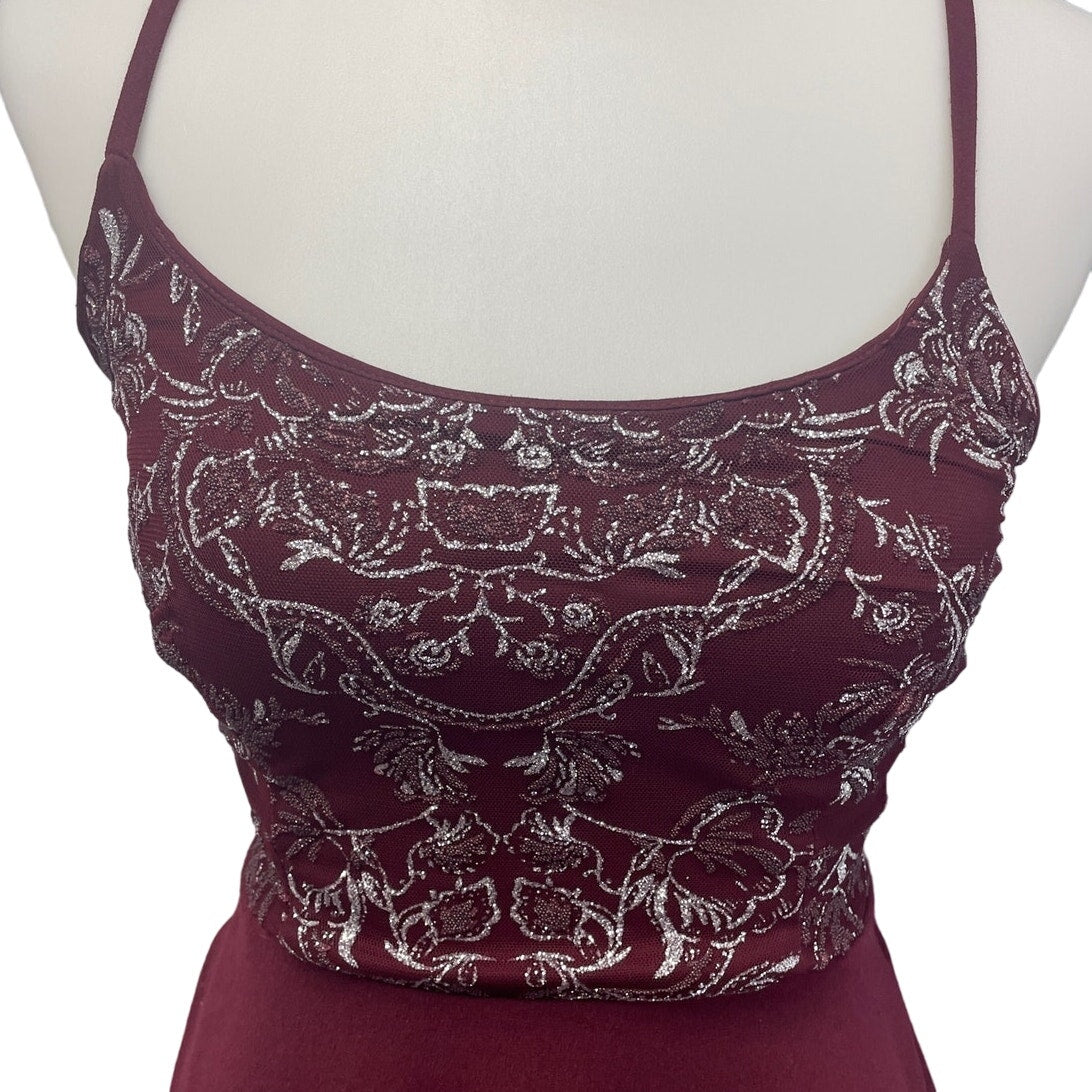 Speechless Juniors Size 3 Sleeveless Laceup Back Fit & Flare Short Dress