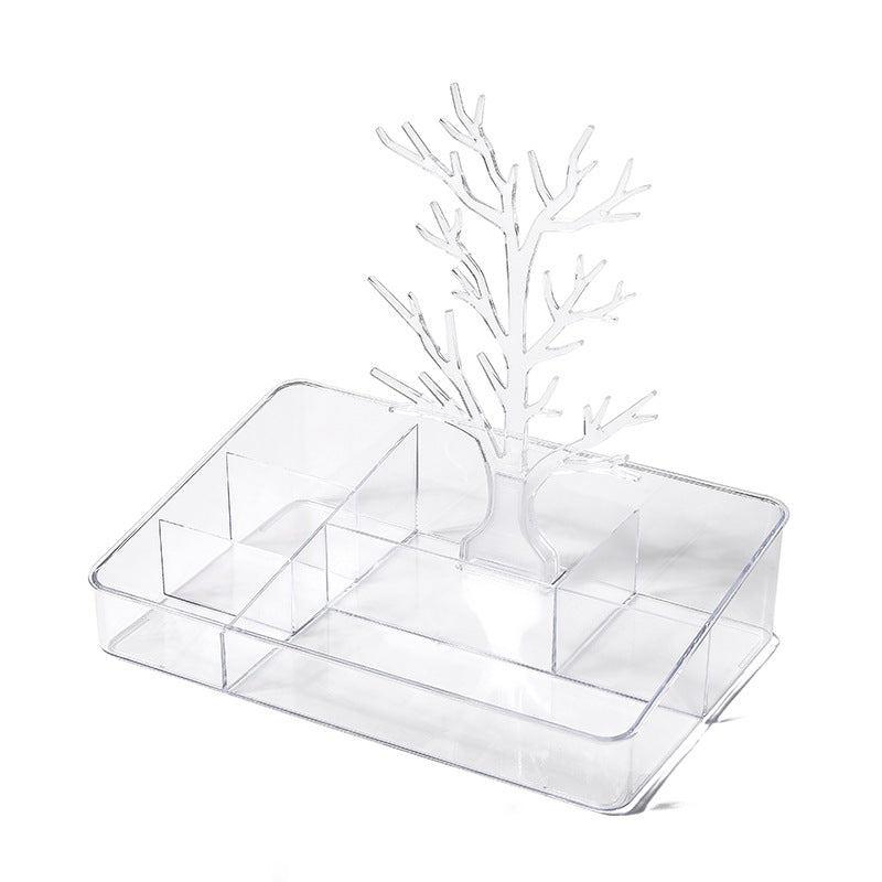 Wishing tree table top jewelry storage box