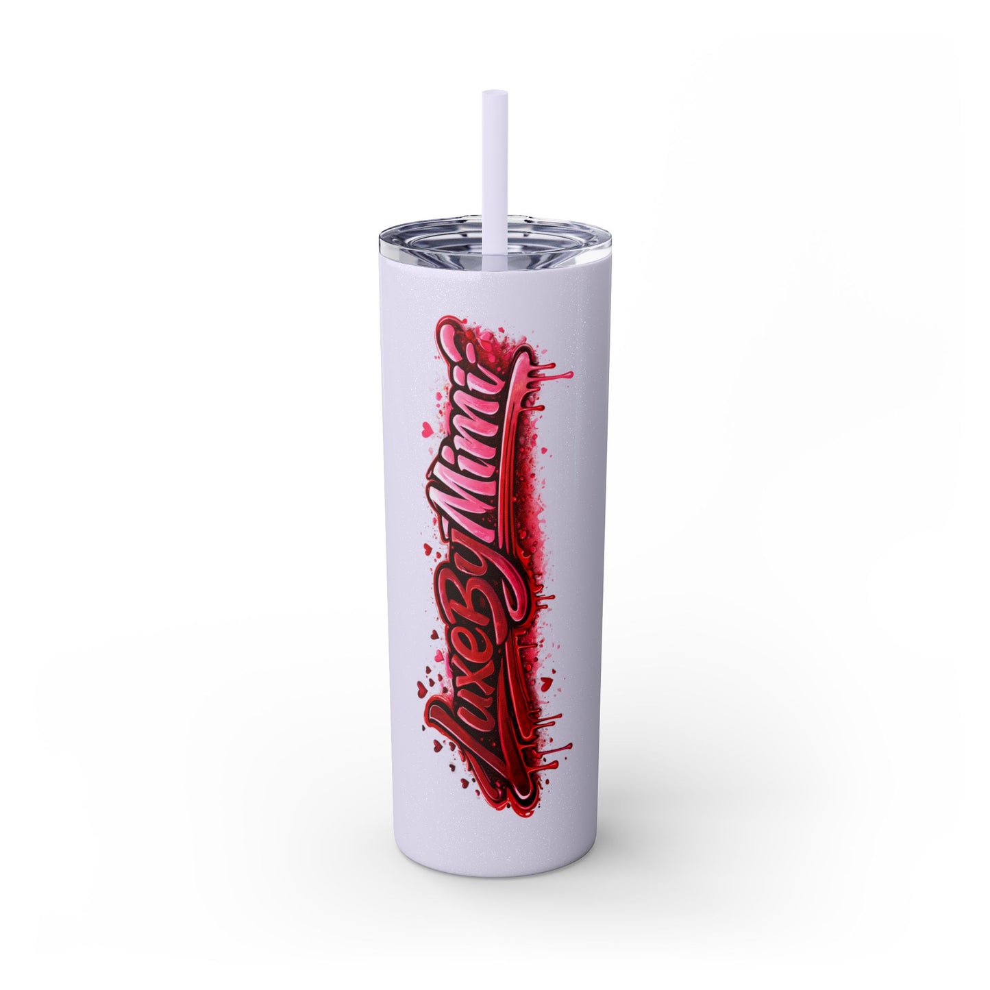 Skinny Tumbler – 'Lake & Lemons' Red Script 20oz Insulated Straw Tumbler