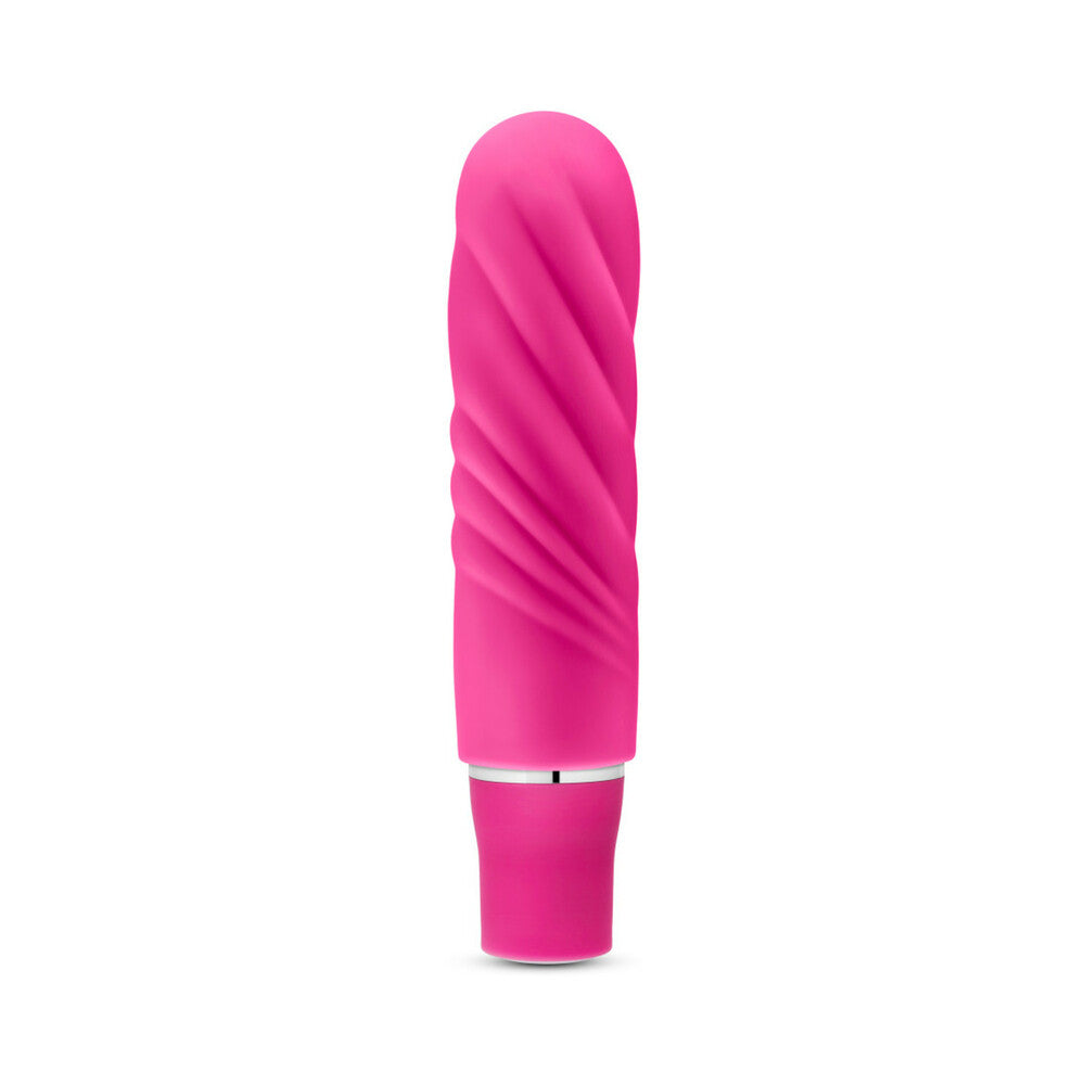 Luxe Nimbus Mini Silicone Vibrator Pink-1