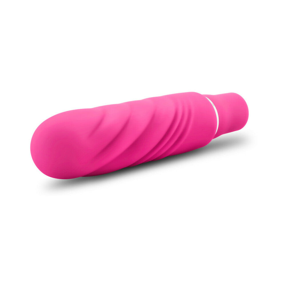 Luxe Nimbus Mini Silicone Vibrator Pink-2
