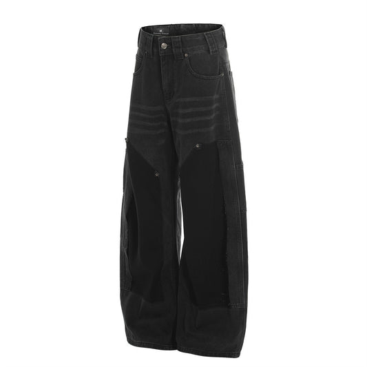 Waswater om ou geboë jeans te maak