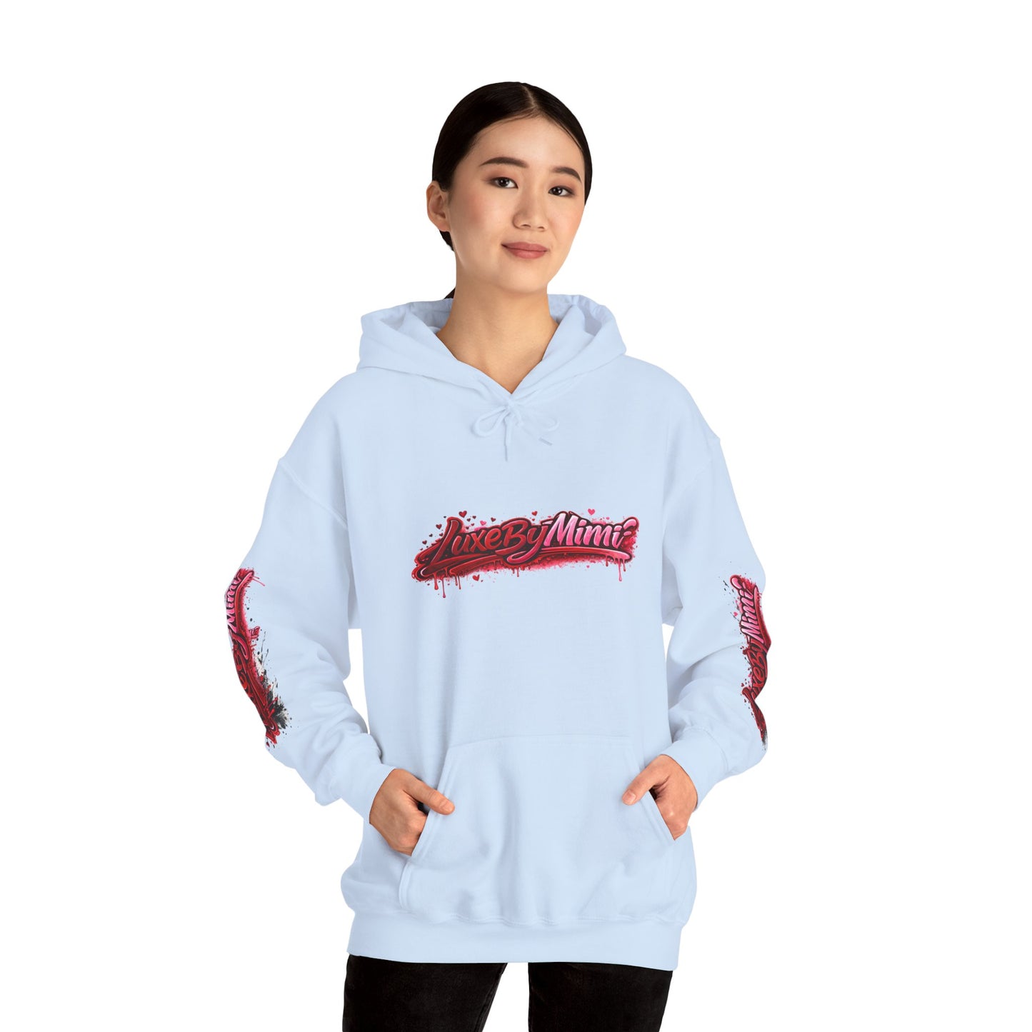 LuxeByMimi Brand Graffiti de Luxe Hoodie — Streetwear Pullover