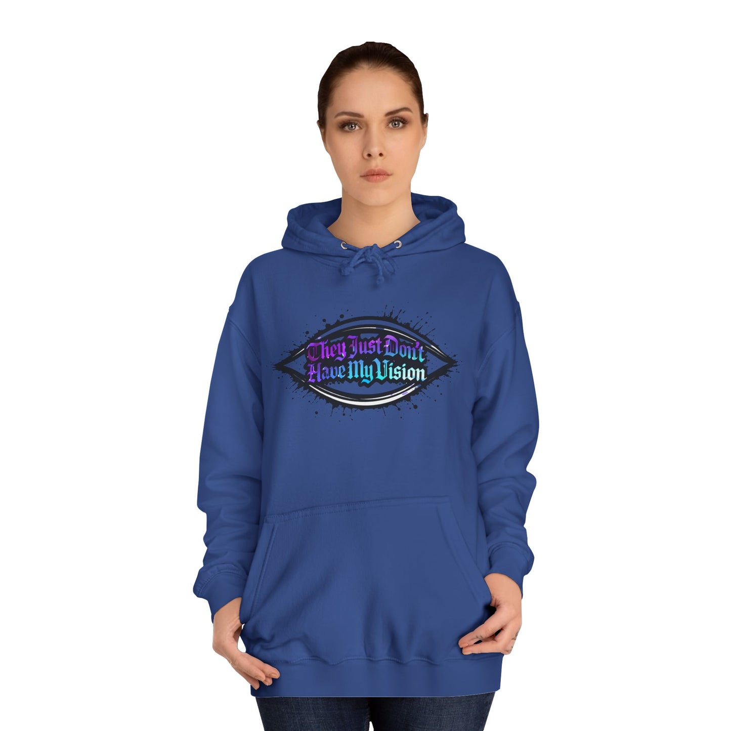 “VISION” Graphic Hoodie — Cosmic Art Pullover