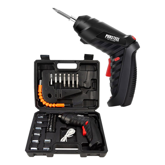 Rechargeable Electric Screwdriver 47 Piece Set – The Ultimate Tool for DIY & Repairs-0