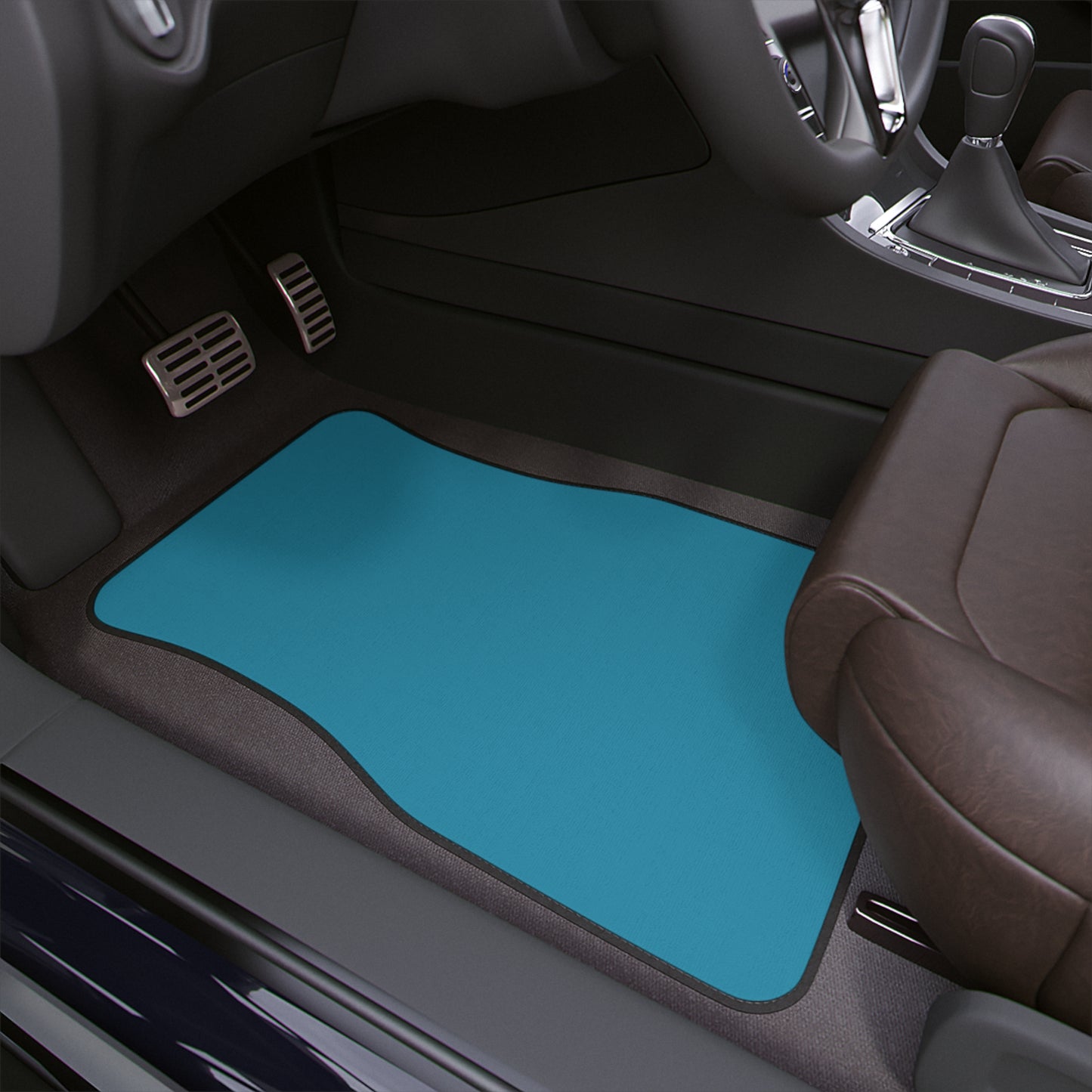Pet-Friendly Car Floor Mat with Paw Print, Dog Accessories, Car Decor, Car Mats for Pet Owners, Easy to Clean, Durable