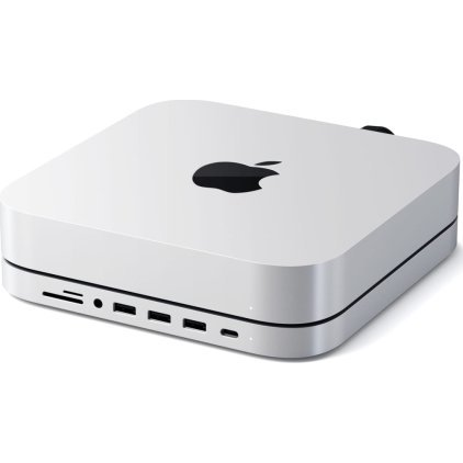 Stand si hub pentru Mac Mini / Studio cu carcasa SSD NVMe, Satechi (STH108)-0