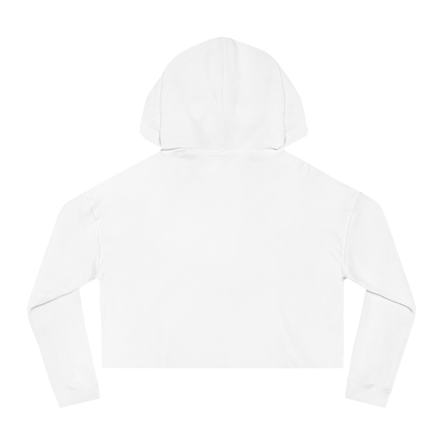 Cropped Hoodie - "Somebody Loves You" Colorful Drip Heart Design