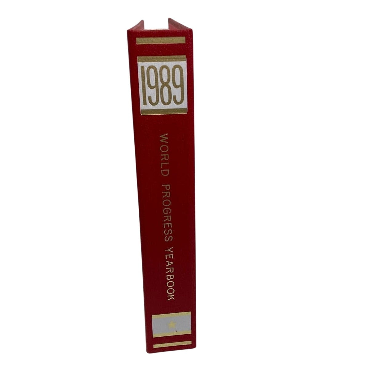 Vintage 1989 World Progress Yearbook Binder Berlin Wall Falls Collection
