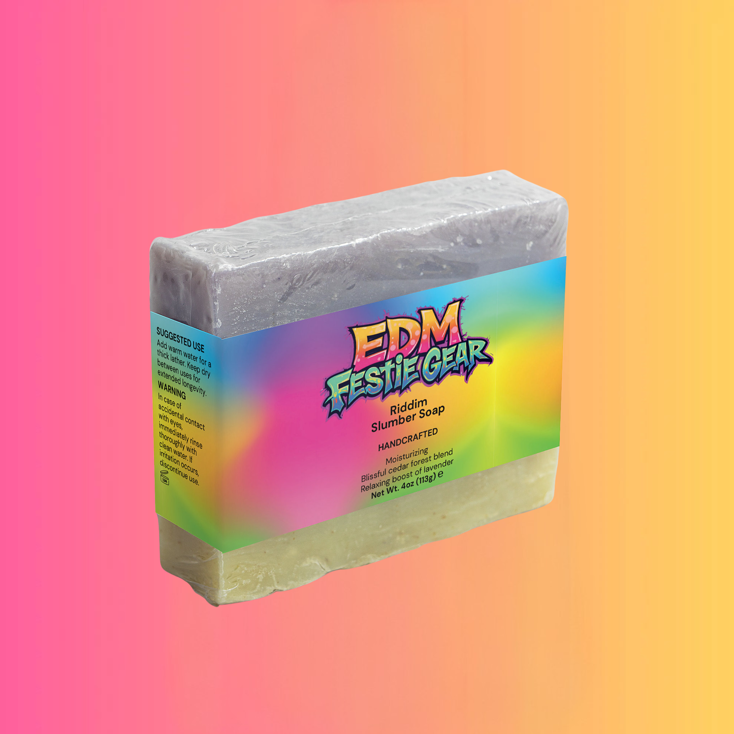 Riddim Slumber Soap - Essential for Festival Vibes and Dance Lovers
