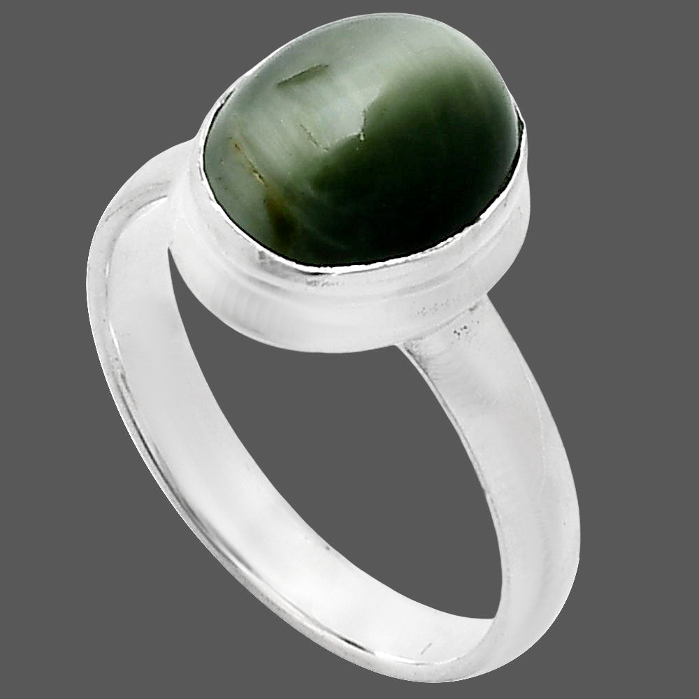 Premium Quality Genuine Cats Eye Ring size-8 R-1007 49-ER14057-2