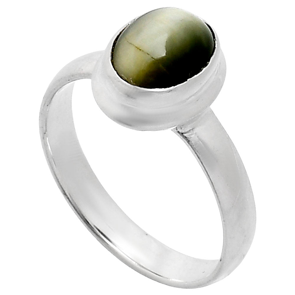 Premium Quality Genuine Cats Eye Ring size-8 R-1007 49-ER14071-1