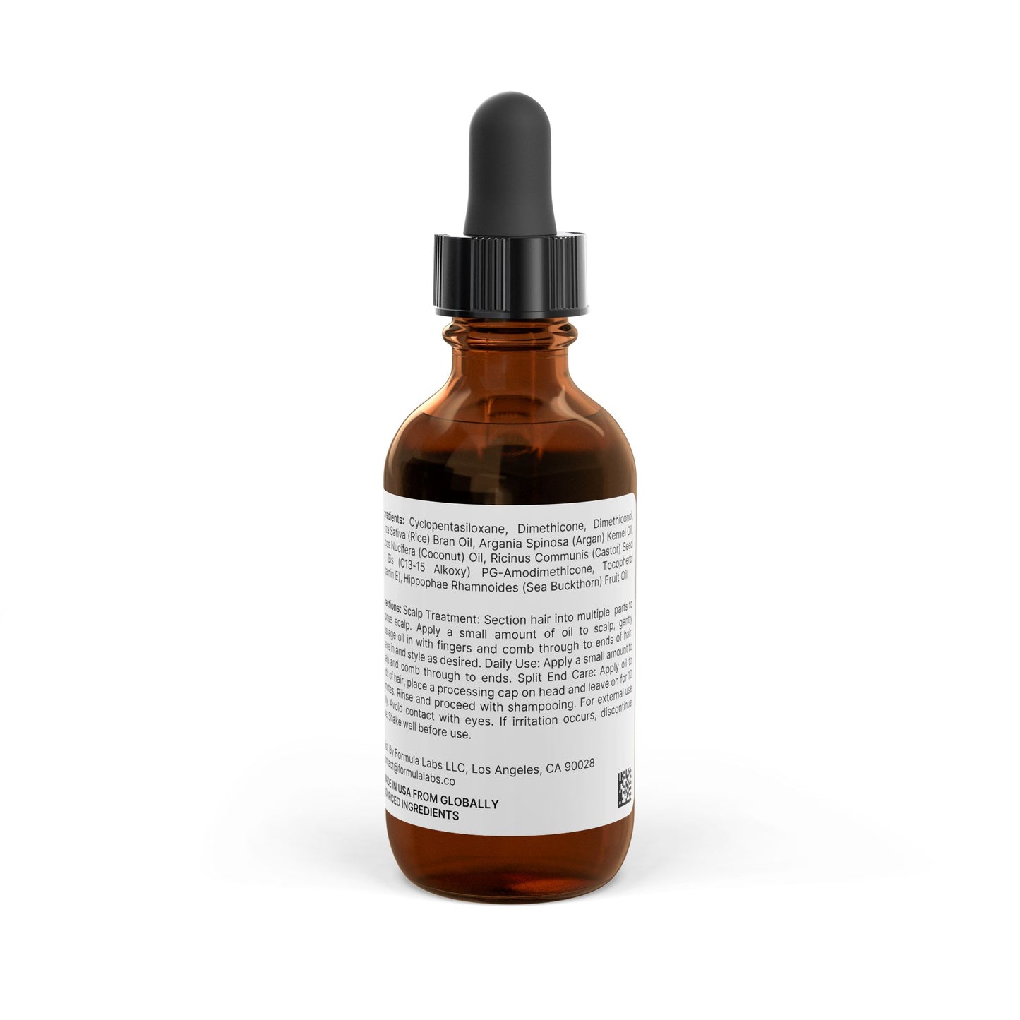 Coconut Argan Castor Hair Oil 2oz