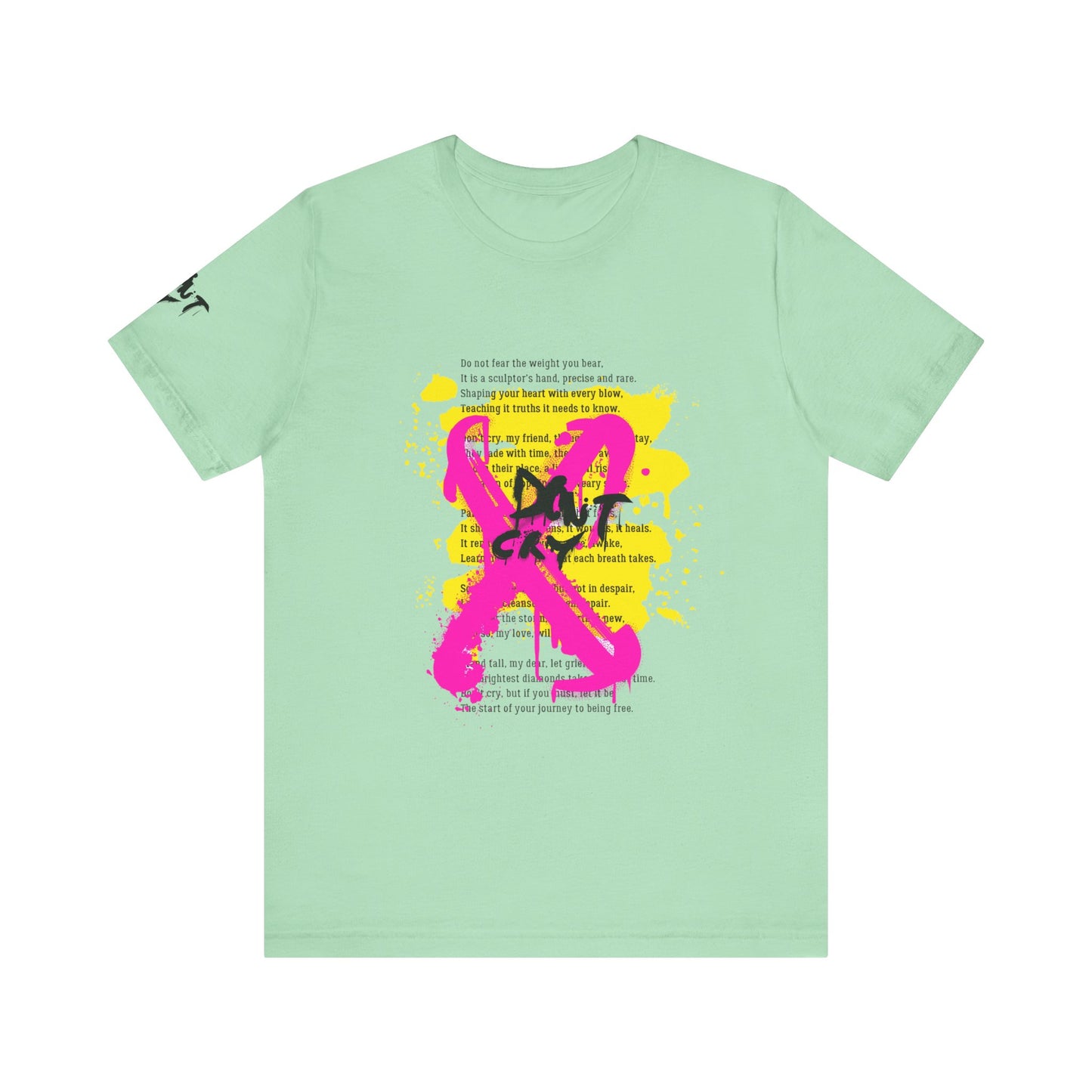 Inspirational Unisex Short Sleeve Tee - Journey to Self-Love & Empowerment