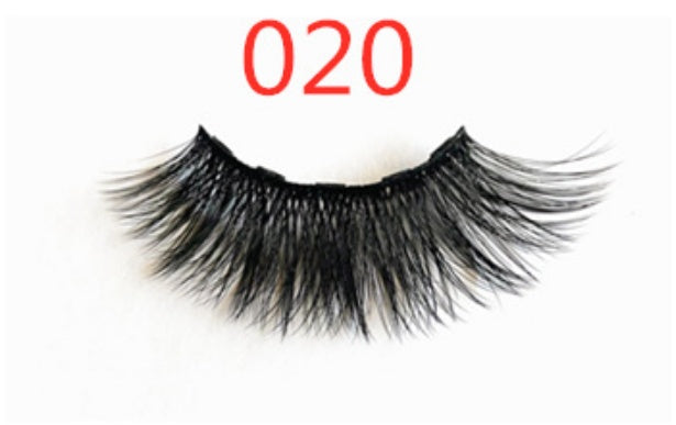 Magnetic Wild Artificial Eyelashes - High Quality Cotton & Fibers