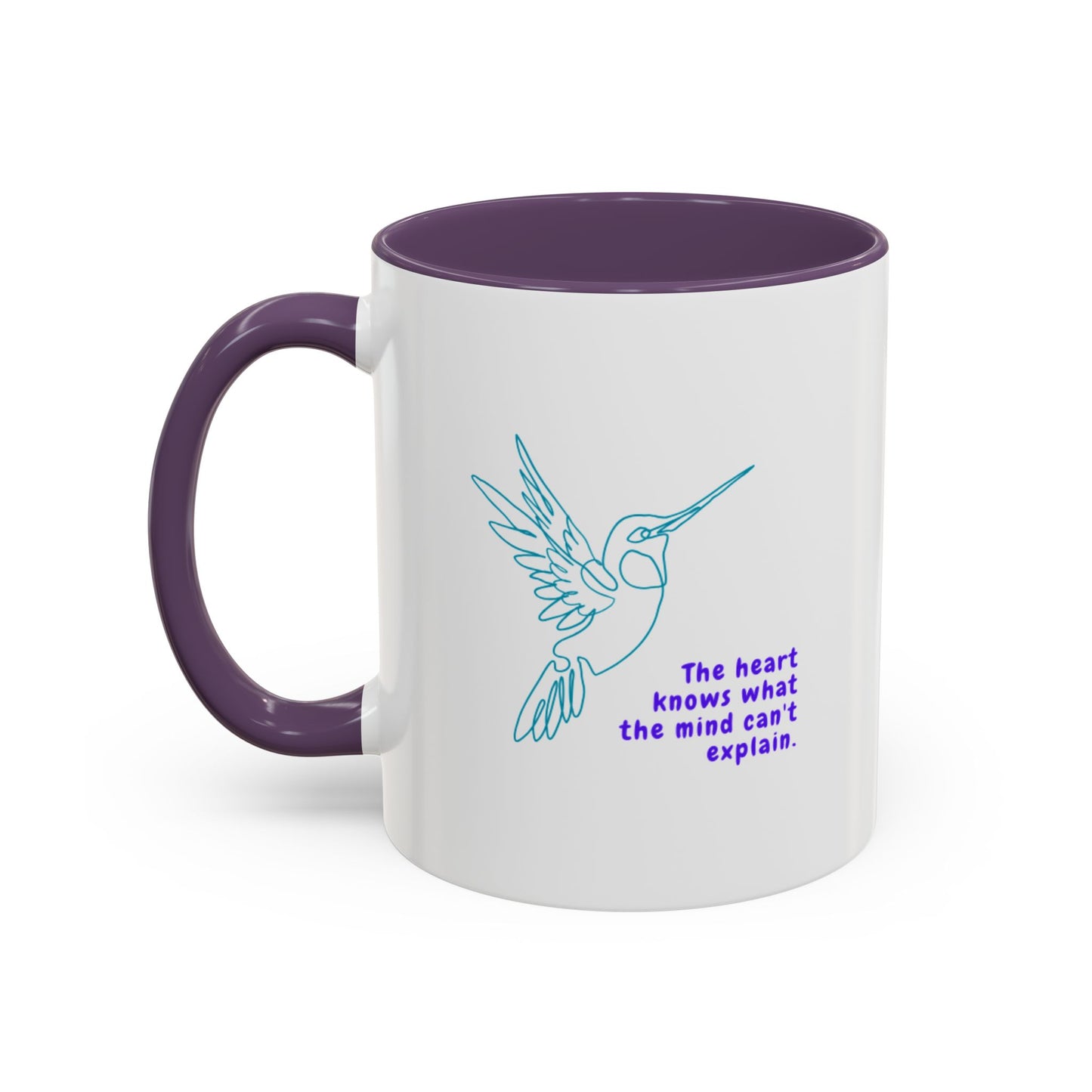 Colorful Hummingbird Coffee Mug, Inspirational Mug, Bird Lover Gift, Heartwarming Gift, Coffee Lover Gift, Affirmation Mug, Unique Mug