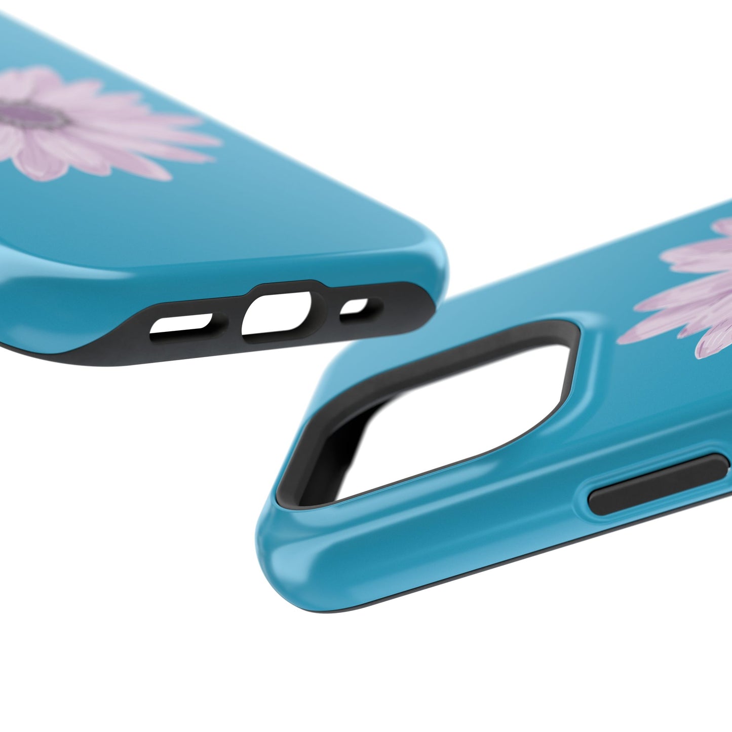 Magnetic Phone Cases with Floral Design, Impact-Resistant Accessories, Stylish Tech Protection, Gifts for Her, Unique Cell Phone Cases