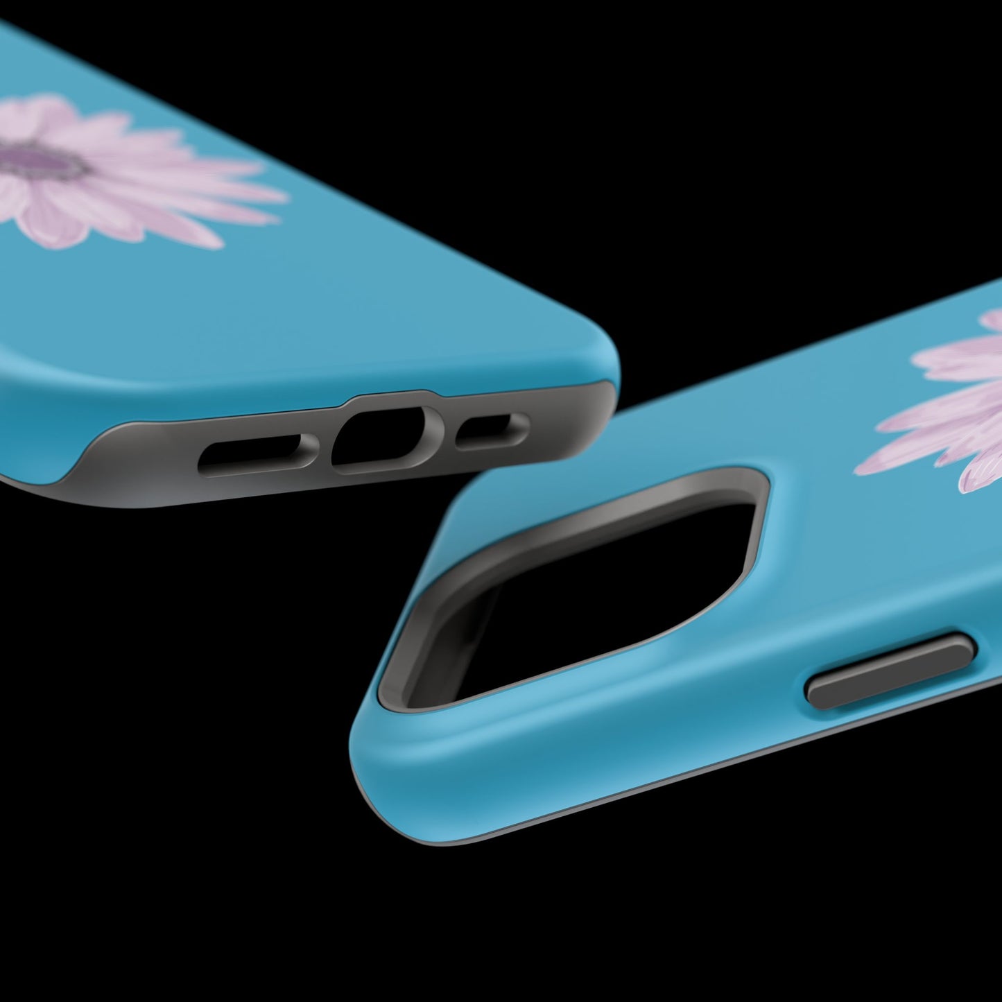 Magnetic Phone Cases with Floral Design, Impact-Resistant Accessories, Stylish Tech Protection, Gifts for Her, Unique Cell Phone Cases