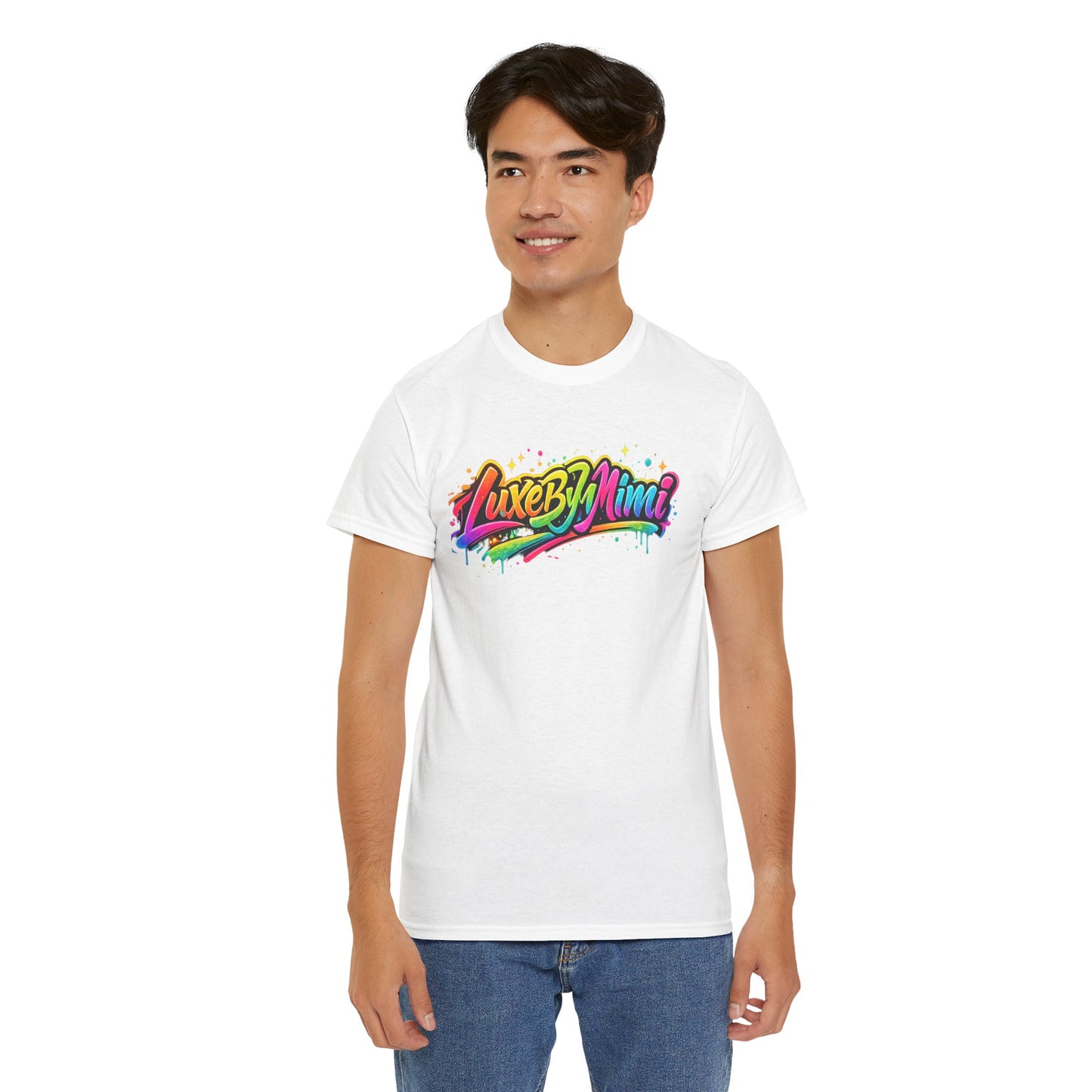 Graffiti Logo T-Shirt — 'Luxe By Mimi' Brand Colorful Streetwear Tee