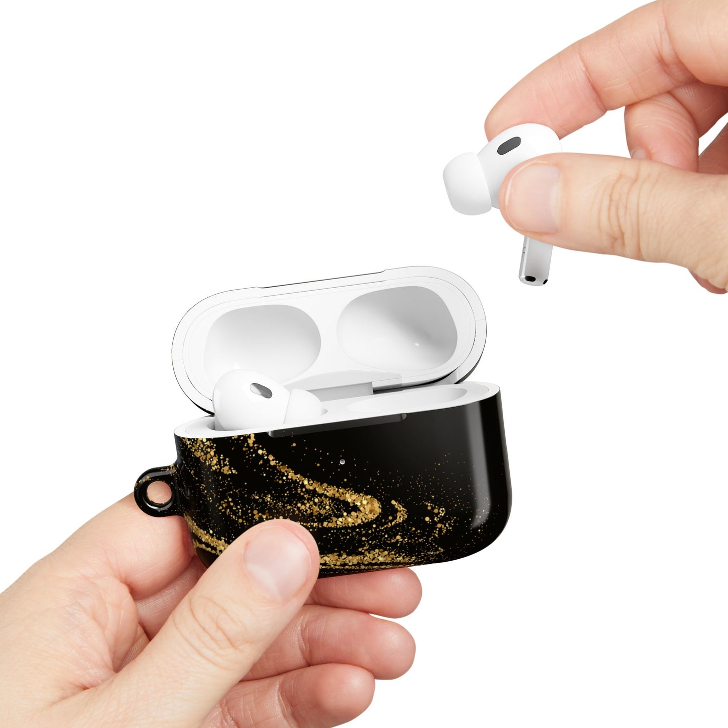 Elegant Glitter AirPod Cases - Stylish Accessories for Music Lovers, Perfect Gift for Holidays, Birthday, Graduation, Dance [...]