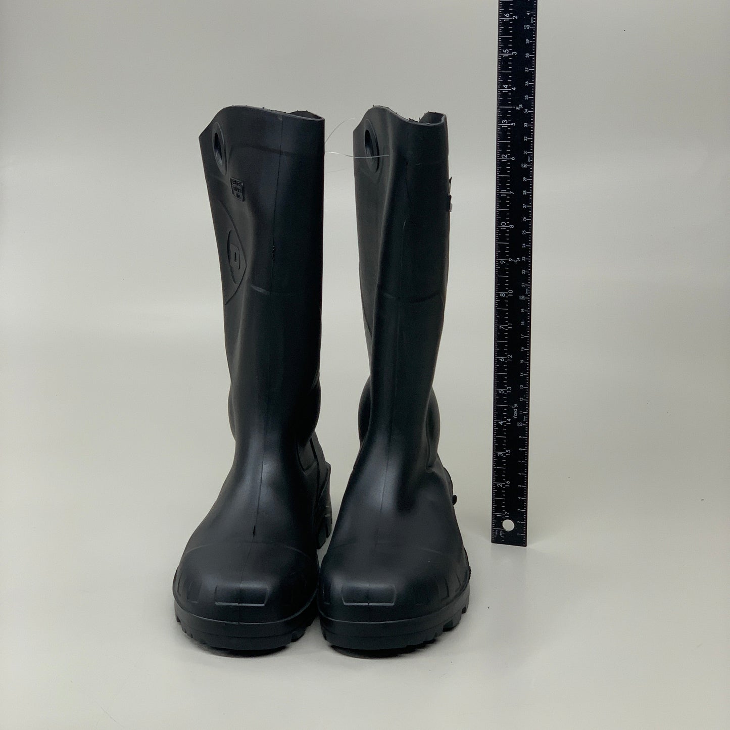 DUNLOP Steel Toe Safety Boots Waterproof Black Sz M 8 W 10 #86776